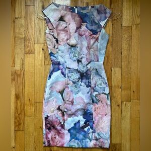 H&M floral sleeveless dress size 2